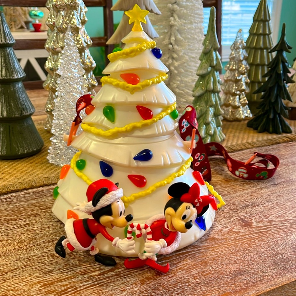 Disney Christmas Popcorn Bucket Tree